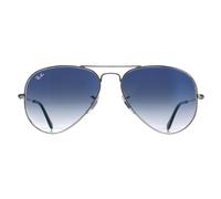 Ray-Ban Unisex sunglasses RB3025 003/3F T58 Aviator Large Metal Crystal Gradient Light