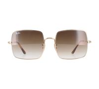 Ray-Ban Womens Sunglasses RB1971 914751 Gold Light Brown Gradient Metal - One Size