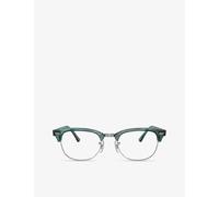 Ray-Ban RX5154 Clubmaster 8377 Men's Eyeglasses Green Size 51 (Frame Only) - Blue Light Block Available