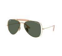 Ray - Ban x DOLCE&GABBANA RB3029M 001/71 Unisex Sunglasses Metal Gold Green Pilot Normal