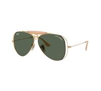 Ray - Ban x DOLCE&GABBANA RB3138M 001/71 Unisex Sunglasses Metal Gold Green Pilot Normal