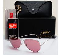 Ray-Ban x Team Wang Sunglasses Photochromic Rare Violet RB 3025 Aviator 003/4R