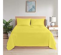 Ray Bedding Flat Sheet 100% Egyptian Cotton Single Flat Sheet 400 Thread Count Single Bed Sheet Soft, Breathable, Machine Washable Luxury Flat Sheets for Single Bed