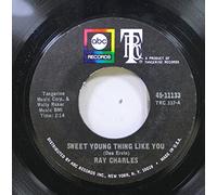 Ray Charles 45 RPM Sweet Young Thing Like You / Listen, They're Playing My Song