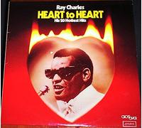 Ray Charles Heart To Heart 12 inch 33 rpm LP Vinyl Album Record