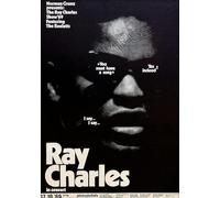 Ray Charles Poster Vintage Blues Jazz Soul Singer Pianist Wall Art Picture A4