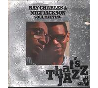 Ray Charles - RAY CHARLES & MILT JACKSON LP, SOUL MEETING, US ISSUE VG/NM VINYL
