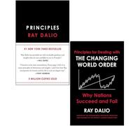 Ray Dalio Collection 2 Books Set (Principles Life and Work & Principles for Dealing with the Changing World Order)