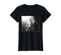 Ray Davies of The Kinks Live by Everard Smith T-Shirt, Women, Black, Large