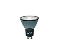 Ray Dynamic GU10. 2700K, 25° Beam Angle. Full Spectrum Colour 95 CRI LED Lightbulb. Flicker Free and Fully Dimmable, Circadian Friendly, Eye-Kind Sleep Better Technology. 430 Lumen at 7.5W