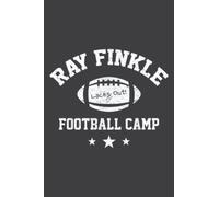 Ray Finkle Football Camp Funny Football Laces Out: Ruled Notebook, Lined Journal with 6" x 9", 100 Pages and Matte Finish Cover, Perfect for School, Office & Home