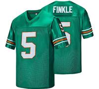 Ray Finkle Jerseys #5 Ace Ventura Pet Detective Jim Carrey Movie Football Jersey, Green, 3XL
