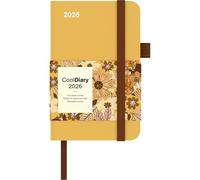 Ray Flower 2026 - Diary - Buchkalender - Taschenkalender - 9x14: Cool Diary