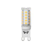 Ray G9 Full Spectrum Colour LED Lightbulb. Providing a Flicker Free, Fully Dimmable Experience at 3W, 2700K Warm White. Circadian Friendly, Eye-Kind Sleep Better Technology
