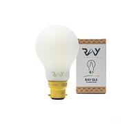 Ray GLS/A60 B22 in Frosted White. Full Spectrum Colour LED Light Bulb, Flicker Free and Fully Dimmable, Circadian Friendly, Eye-Kind Sleep Better Technology. Residential and Commercial Lighting.