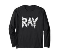 Ray Halloween Monsters - Personalized Name Word Art Long Sleeve T-Shirt