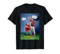 Ray Romano Kevin James Actors Golf Set by Michael Grecco T-Shirt