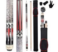 Ray speed Pool Cue Stick Low Deflection Shaft Billiard Cue Stick with Hard Case 19-20 oz Professional Pool Stick
