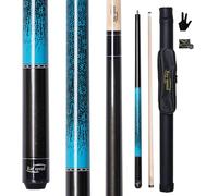 Ray speed Pool Cue Stick with 3D Printed Grip & 13mm Tip - Perfect for Precision Play, Low Deflection Pool Cue for Enhanced Accuracy, Ideal for Billiard Cue Enthusiasts (Blue-Set)