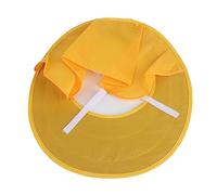Raya reflectante Parasol Casco de seguridad Cubierta para el Cuello y la cara Protector Solar Casco Sombrero con ala alargada Diseño Ajustable para trabajos al aire Libre