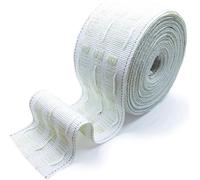 Rayakt 10 Metres x 3 Inch White Curtain Header Tape, Pencil Pleat Curtains Pleat Heading Tape, Detachable Cord Design Curtain Tapes for Blackout and Wave Curtains (10 Metres)
