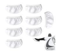 Rayakt 8 Pack Steam Mop Replacement Pads, Universal Steam Cleaners Accessories, Washable Microfiber Cloths, Compatible with Bissell Steam Shot, PurSteam, Dupray, Comforday Handheld Steam Cleaner