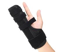 Rayakt Pinky Finger Splint, Adjustable 4th or 5th Finger Splint Hand Brace, Finger Support for Boxer’s Fracture, Broken Fingers, Pain Relief, Arthritis, Tendonitis, Fits Left or Right Hand