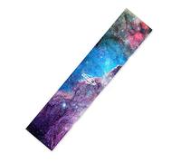 Rayauto 47"X10" Sport Outdoor Skateboard Longboard Dancing Board Double Rocker Board Penny Cruiser Board Waterproof Diamond Griptape Sheet Sticker Deck Sandpaper (Xinghe)