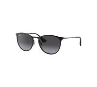 Rayban - Lifestyle Sunglasses - Erika Metal Polished Black Light Grey Gradient Dark Grey Black