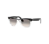 Ray - Ban Unisex Ray - Ban RB2240 WAYFARER 129432 Sunglasses Acetate Black Grey Squared Normal Shaded
