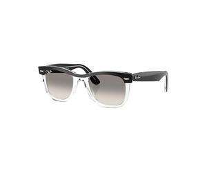 Rayban - Lifestyle sunglasses - Wayfarer Street Neat Black Trans/Gradient Grey Black one size