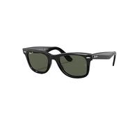 Ray-Ban Wayfarer Mens Sunglasses - Black ~ Crystal Green 50mm