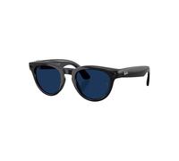 Ray - Ban Unisex Meta RW4013 Headliner 601/MF Sunglasses Injected Black Transparent Pantos Transitions Photochromatic