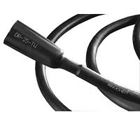 Raychem TE Connectivity DR-25 1/4" Thin Wall Black Diesel Resistant Heatshrink (6.4mm Down to 3.2mm) (1 Mtr)