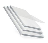 Raycial 50pcs Laminating Sheets (A4 10pcs + A5 12pcs + 28pcs A6), 3 Mil Clear Thermal Laminating Pouches, to accommodate Different Document Sizes up to 9" x 11.5". for laminator