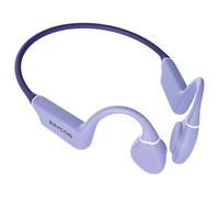 Raycon Bone Conduction Headphones, Open-Ear Bluetooth Sports Earbuds with Mic, IPX68 Water Resistant Headset for Workout and Running, 13hr Playtime, Purple
