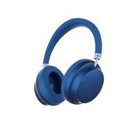 Raycon Essential Headphones - Wireless Bluetooth Over Ear Headphones, with Hybrid Active Noise Cancelling, 5 Built in Microphones, IPX4 Water-Resistant & 50 Hours Battery Life (Blue)