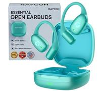 Raycon Essential Open Earbuds - True Wireless Open Ear Bluetooth 6.0 Headphones, Ultra-Lightweight, Comfort Hook Design, IPX5 Water Resistant, 36 Hours of Battery Life (Mint)