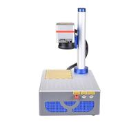 Raycus QS 30W Fiber Laser Marking Machine 175 * 175mm Metal Marker & Rotary Axis