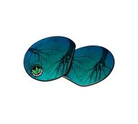 Raydi Polycarbonate Replacement Lenses for Oakley Meta HSTN OW8002-51MM Rectangular Sunglasses - Emerald Green Mirror - Polarized