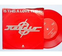 Raydio - Raydio Is This A Love Thing 7" Arista ARIST193 VG/VG 1978 picture sleeve, red vinyl, US pressing