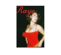 Raye Lil Print Album Cover Signed Limited Poster,Music Cover Posters,Pop Hip Hop Rap Singer Star Music Poster Aesthetic Canvas Wall Art for Girl And Boy Teens Dorm Decor 12x18inch(30x45cm) Unframe-sty
