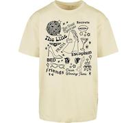 Raye Oversized Tee Top T-Shirt - Iconic Pop R&B Music Lyric Illustration Doodle Fandom 21st Century Blues Gift Present (XL, Natural)
