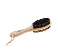 Rayen 100% Natural Bristles | Dust Removal Clothes Brush with 2 Sides | for All Types of Fabric, Wood, Black, Brown, 0
