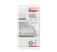 Rayen 6 Moth Resistant Polyethylene Jumper Bags, Transparent, 82 x 40 x 13 cm