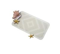 Rayen Bath Massage Mat, Natural Rubber, White, 35 x 65 cm