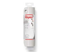 Rayen Bath Shower Maximum Quality. 100% Natural Rubber | Non-Slip Mat | Measurements: 50x 50 cm, Light Grey, Medidas: 86 x 33 cm