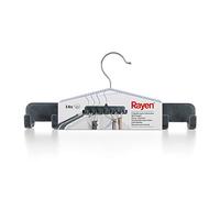 Rayen | Belt Hanger | Capacity for 14 units | Dark grey colours | Belt-hanging hanger or other accessories | Dimensions: 31.5 x 14.4 x 4.5 cm