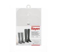 Rayen Adjustable Boot Stretcher | Cut to Size | Easy to Remove | Pack of 4 | 26 x 44 cm, Polypropylene, Translucent, S 27.5 x M 36, L 44 x 26 cm