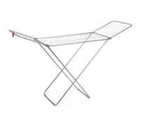 Rayen | Drying rack with wings | Laying area 19 m | Wing lock system | Foldable and non-slip clothes|For indoor and outdoor|54.5 x 177 x 107.5 cm, Color Steel|19 meters